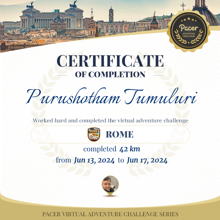 Purushotham Tumuluri post 1