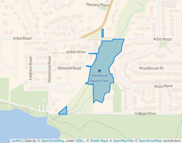 Westwood Ravine Park