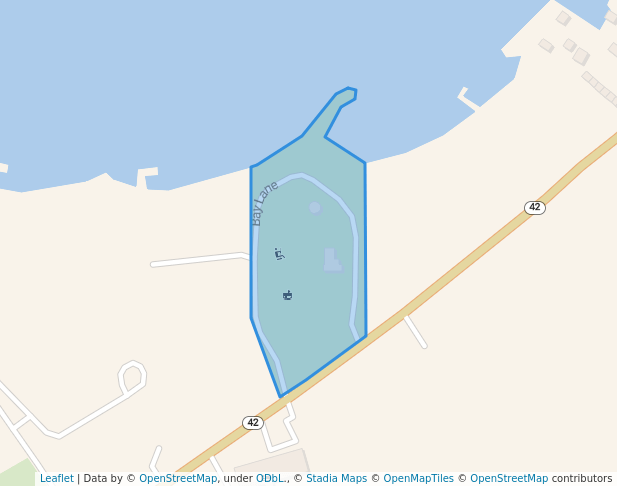 walking in Ellison Bay Beach/Ellison Bay Women's Club map in Ellison Bay