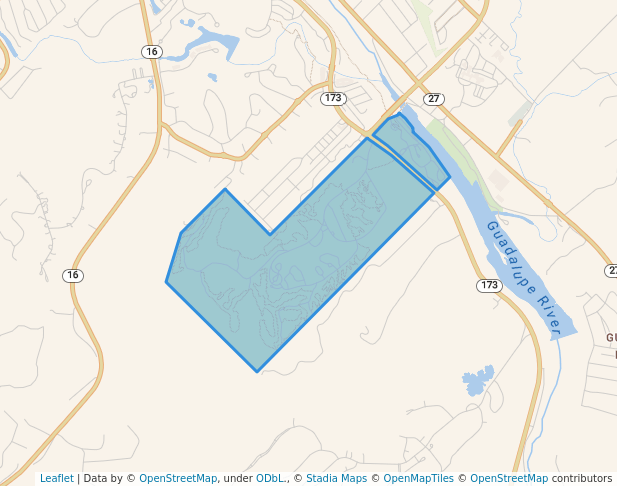 walking in Kerrville Schreiner Park map in Kerrville