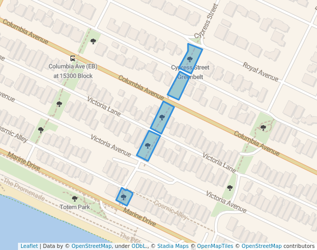 Cypress Street Greenbelt