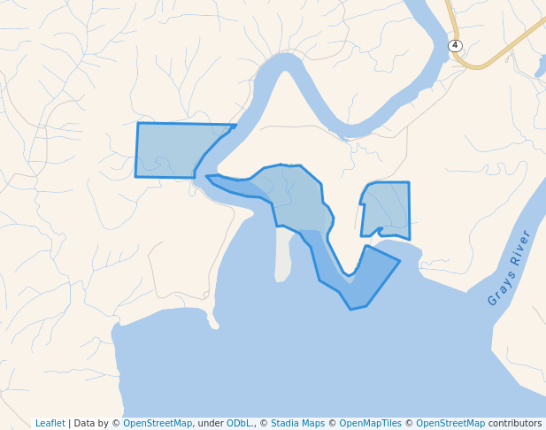 walking in Altoona Wildlife Area map in Rosburg