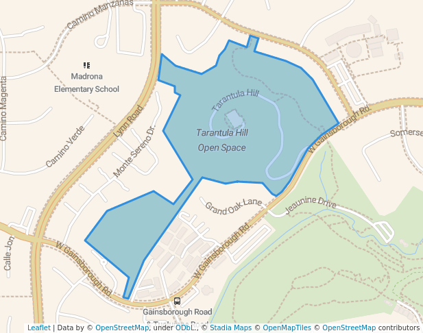 Tarantula Hill Open Space