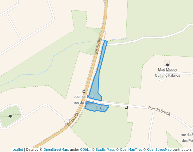 walking in Parc du Suroît map in Pincourt