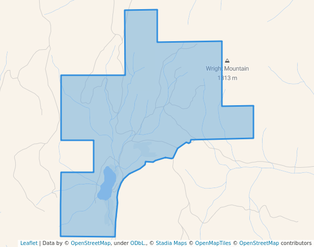 walking in Buzzard Lake Wildlife Area map in Okanogan