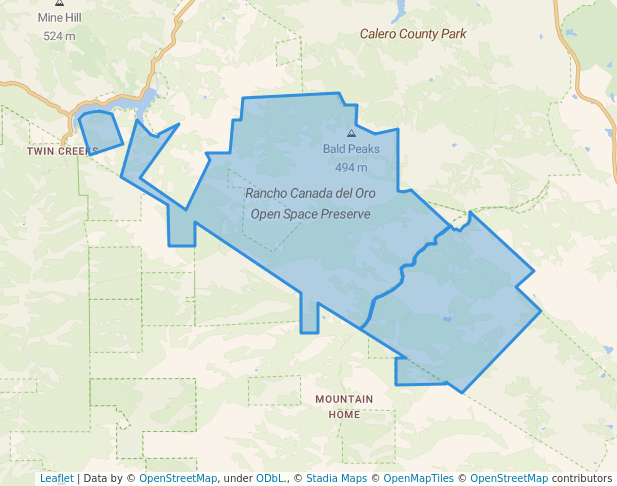 Rancho Canada del Oro Open Space Preserve