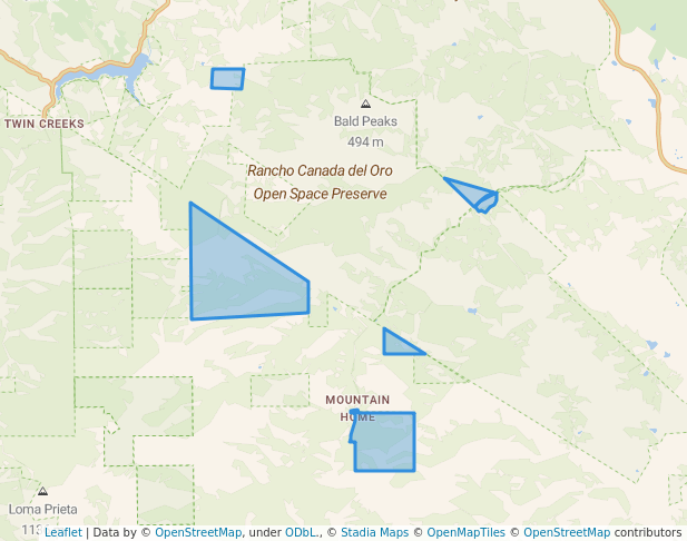 Ranch Canada del Oro Open Space Preserve (closed areas)