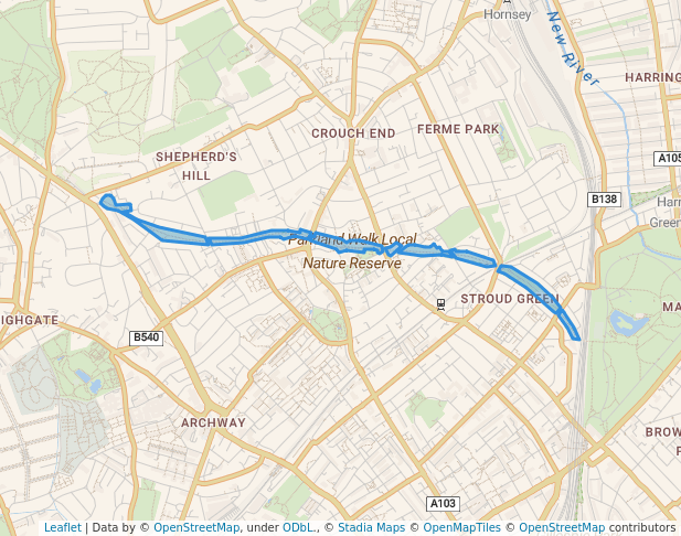 Parkland Walk Local Nature Reserve