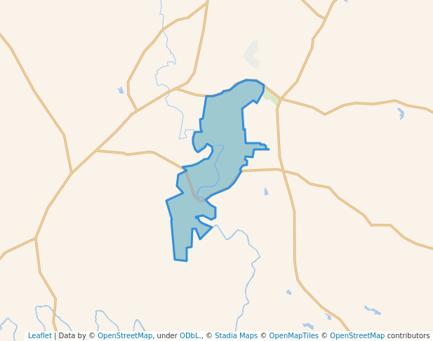 walking in Medoc Mountain State Park map in Hollister