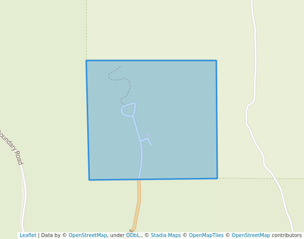 walking in Crawford State Park map in Metaline Falls