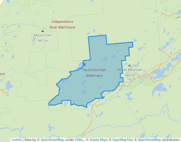 Ha-De-Ron-Dah Wilderness