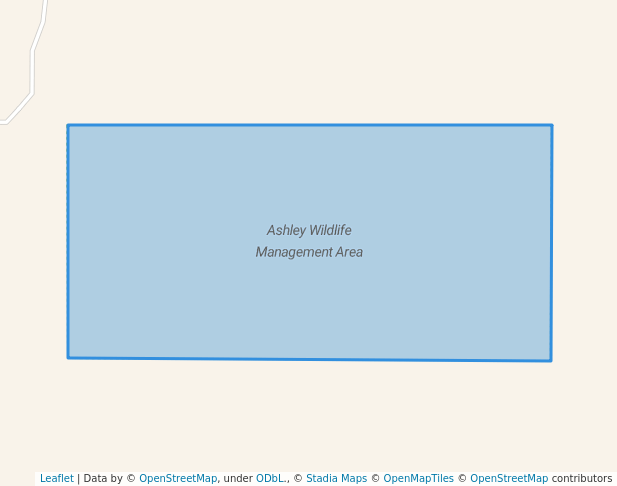 Ashley Wildlife Management Area in Fredonia | Map and Routes