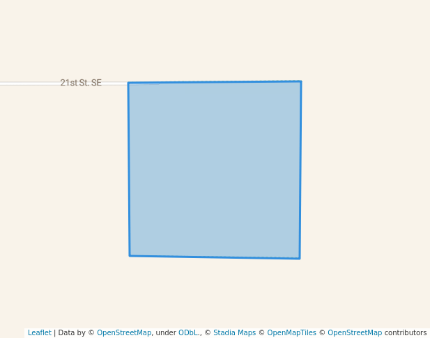 walking in Mallard Marsh Wildlife Management Area map in Lake Williams