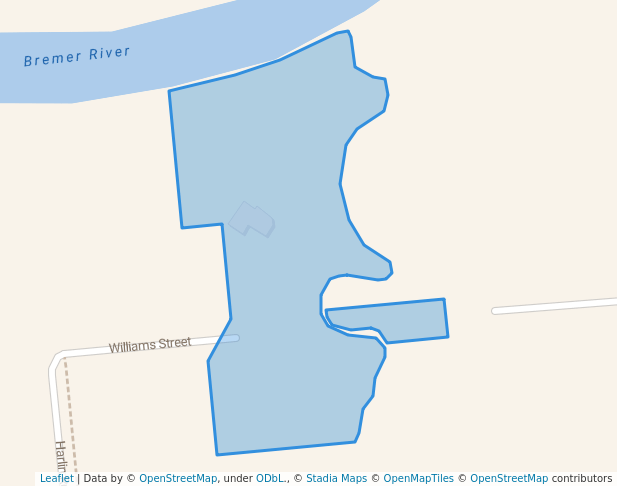 walking in Ipswich Pteropus Conservation Park map in Brisbane