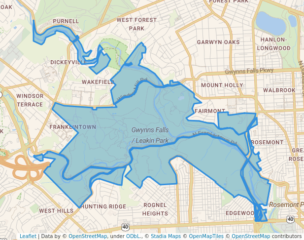 Gwynns Falls / Leakin Park