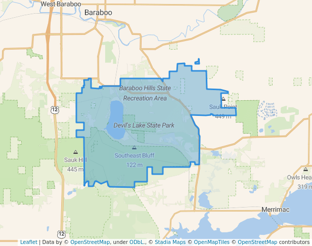 Devil's Lake State Park