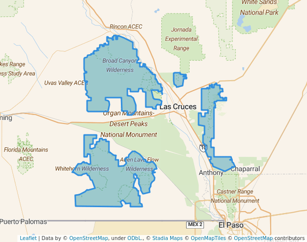 Organ Mountains-Desert Peaks National Monument