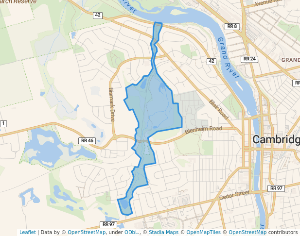 Devil's Creek Corridor