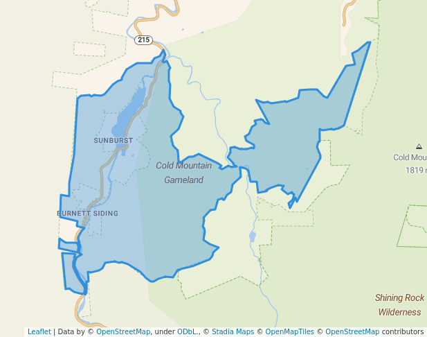 walking in Cold Mountain Gameland map in Canton