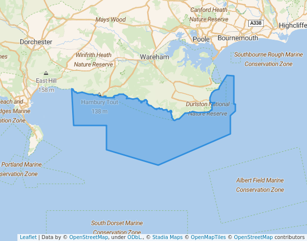 Purbeck Coast Marine Conservation Zone