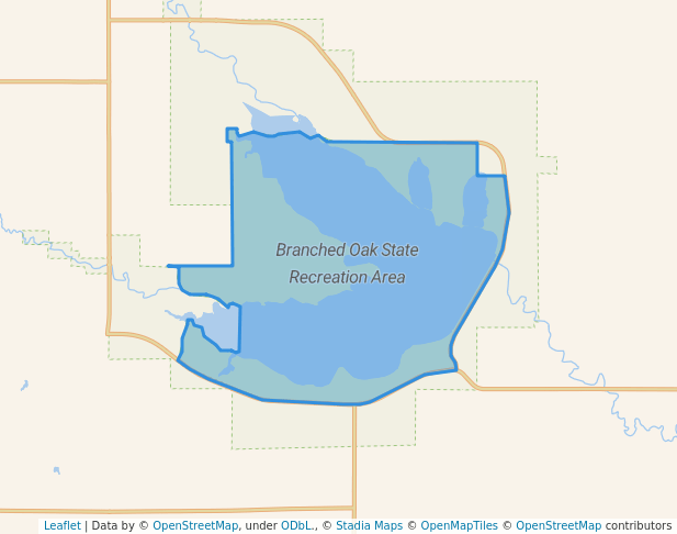 Branched Oak State Recreation Area