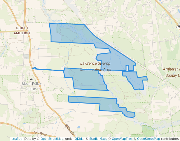 Lawrence Swamp Conservation Area