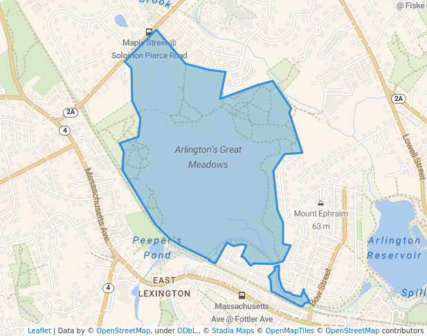 Arlington's Great Meadows