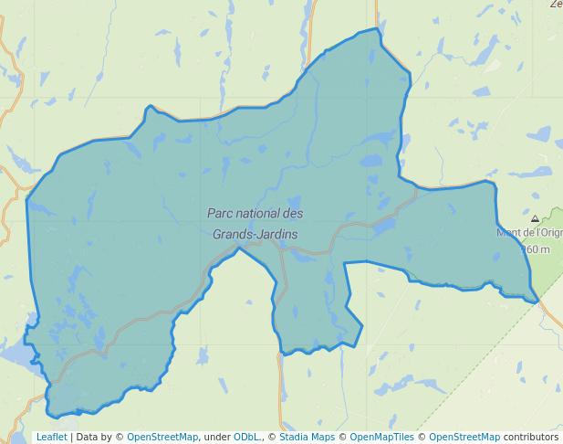Parc national des Grands-Jardins