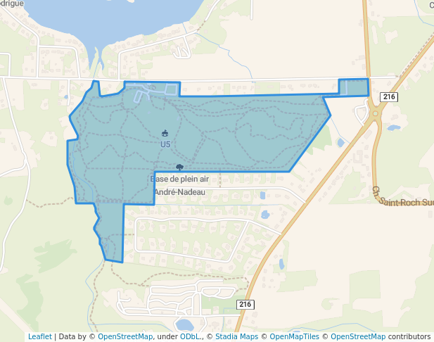Base de plein air André-Nadeau