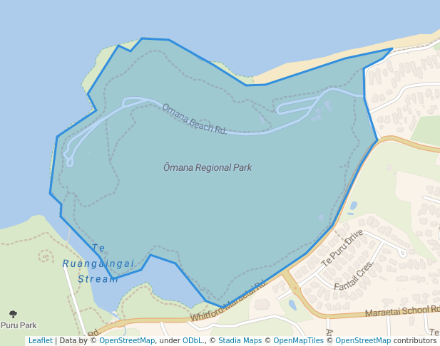 Ōmana Regional Park