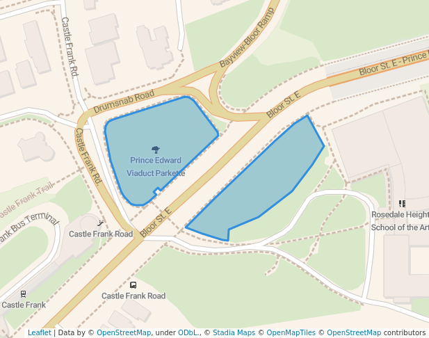 Prince Edward Viaduct Parkette