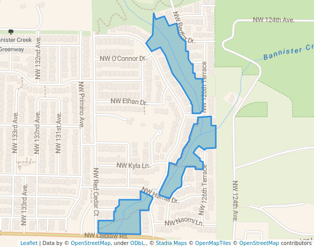 Bannister Creek Greenway