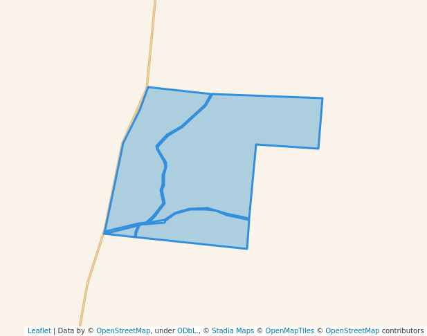 walking in Forest Den National Park map in Aramac