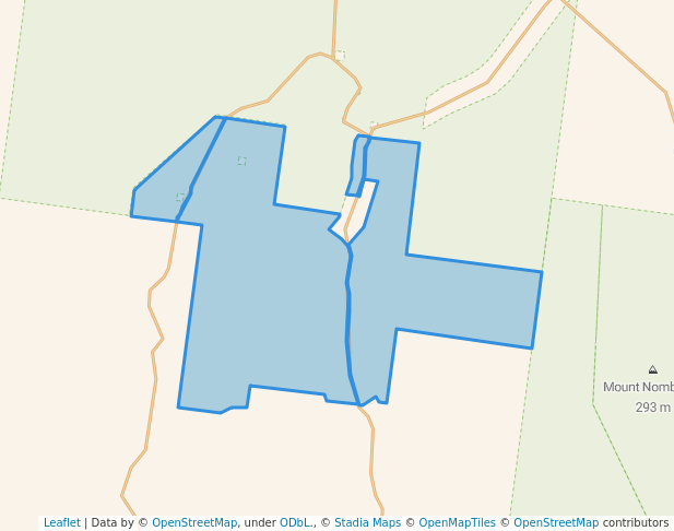 walking in Mawonga Indigenous Protected Area map in Roto