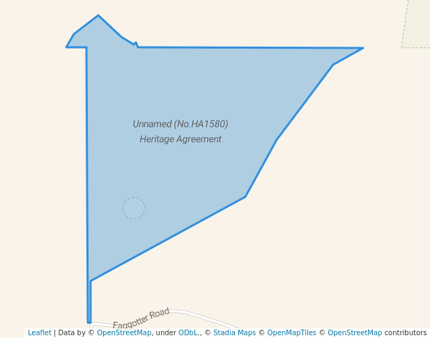 walking in Unnamed (No.HA1580) Heritage Agreement map in Myponga