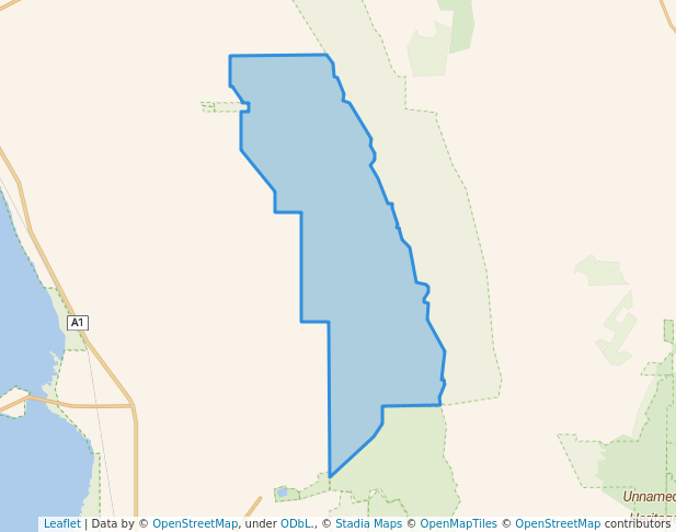 walking in Telowie Gorge Conservation Park map in Bungama