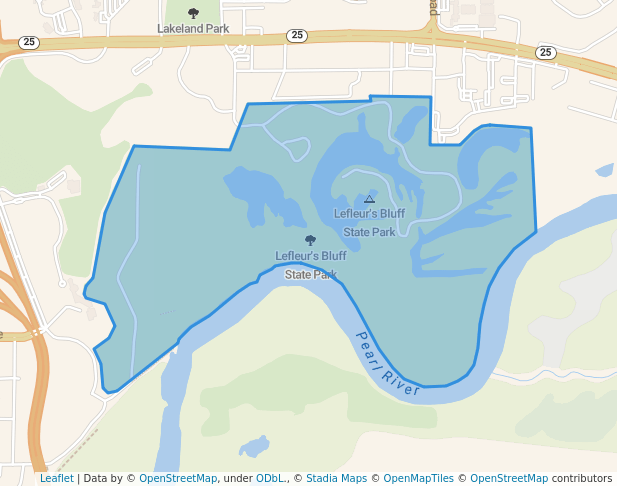 Lefleur's Bluff State Park