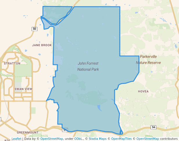 John Forrest National Park