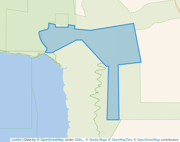 walking in Unnamed WA51583 5(1)(h) Reserve map in Broome