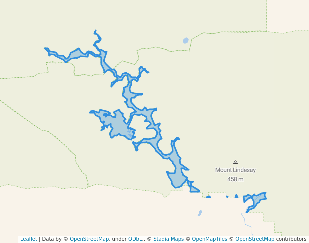 walking in Unnamed WA46405 5(1)(h) Reserve map in Hay