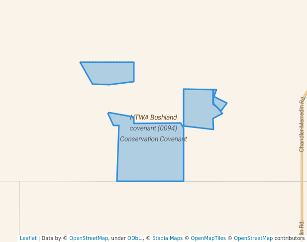 walking in NTWA Bushland covenant (0094) Conservation Covenant map in Norpa