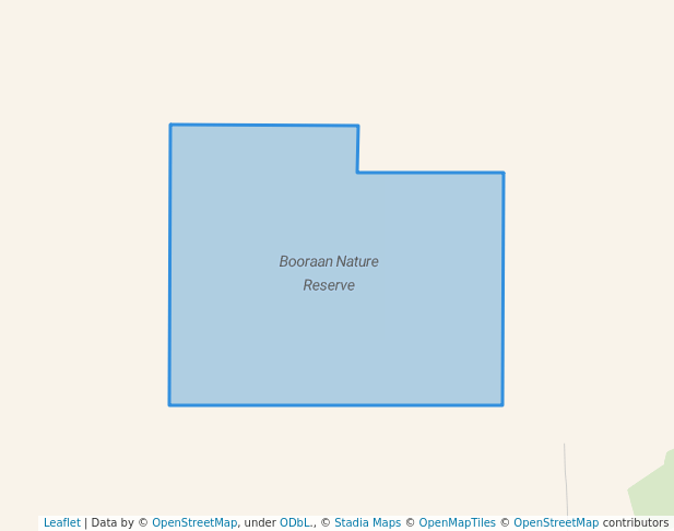 walking in Booraan Nature Reserve map in Burracoppin