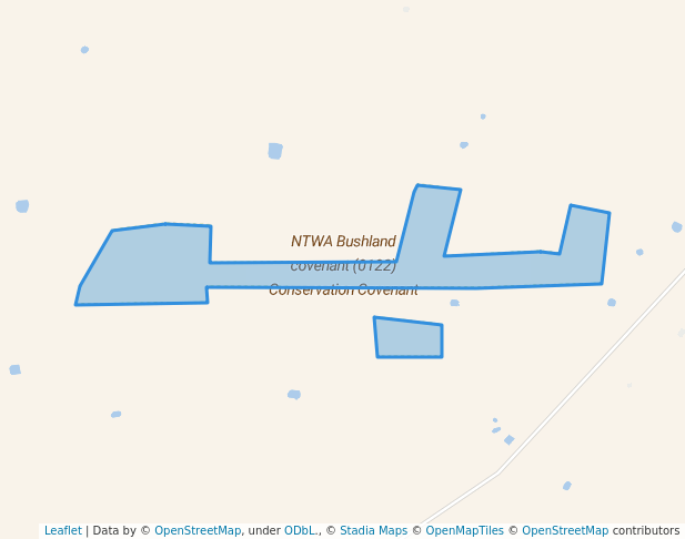walking in NTWA Bushland covenant (0122) Conservation Covenant map in Narrikup