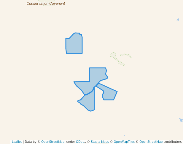 walking in Kordabup Nature Reserve map in Hay