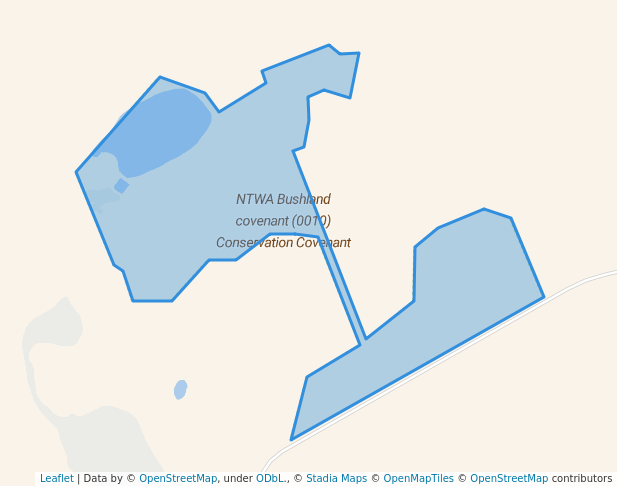 walking in NTWA Bushland covenant (0010) Conservation Covenant map in Cheynes