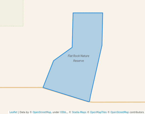 Flat Rock Nature Reserve in Pingaring | Map and Routes