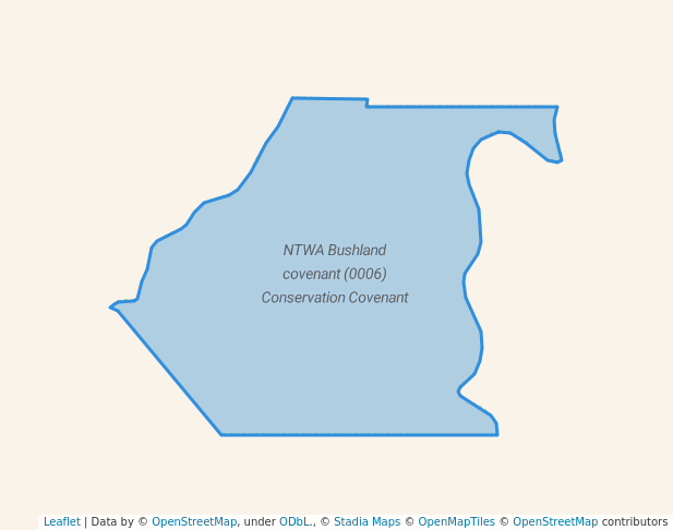 walking in NTWA Bushland covenant (0006) Conservation Covenant map in North Burngup