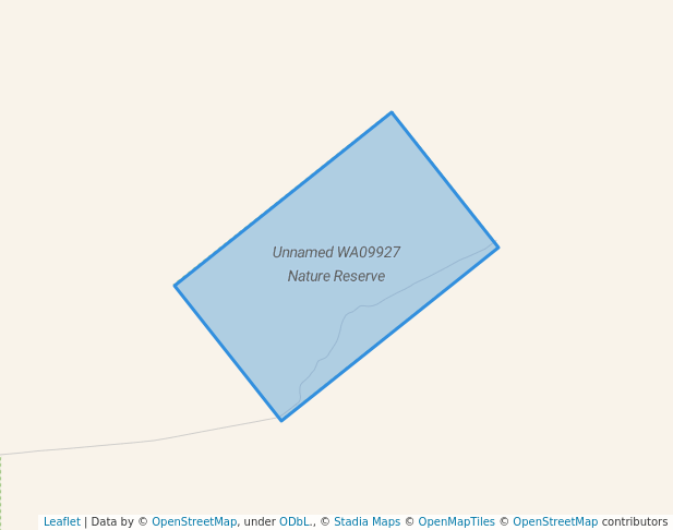 walking in Unnamed WA09927 Nature Reserve map in Holt Rock