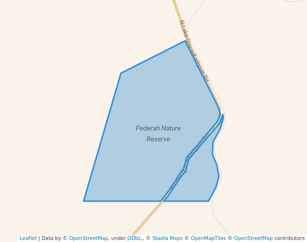 Pederah Nature Reserve in Pingaring | Map and Routes