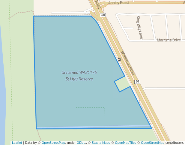 Unnamed WA21176 5(1)(h) Reserve